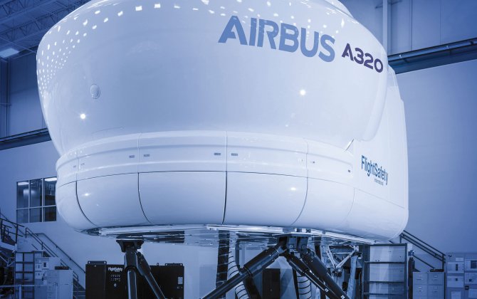 FlightSafety International is Building a New Airbus A320 Full Flight Simulator for the Aviation Safety and Training Center in Singapore