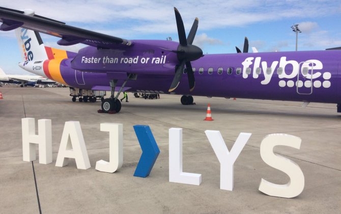 Flybe's first ever intra-European flights