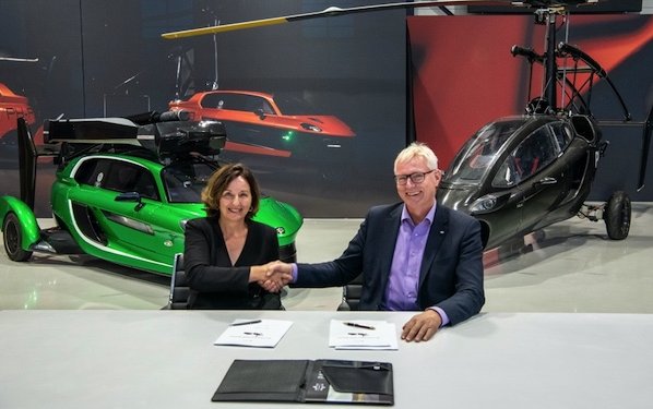 Flying car manufacturer PAL-V and Airtificial sign new strategic agreement