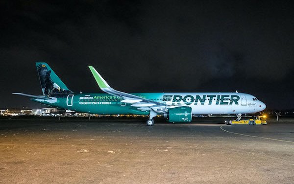 Frontier Airlines & Pratt & Whitney name GTF-powered A321neo &ldquo;Edward the Bald Eagle&rdquo;