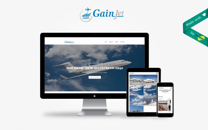 GainJet unveils its completely revamped website designed by Branding pass