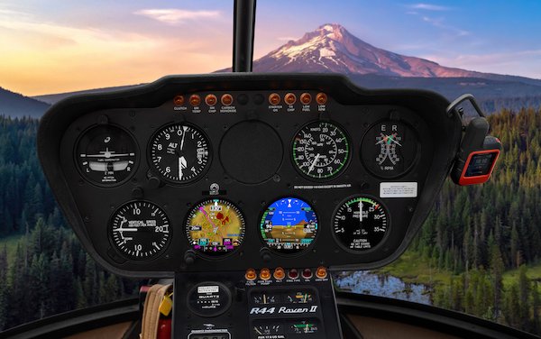 Garmin GI 275 electronic flight instrument certified for Robinson R22 and R44 helicopters