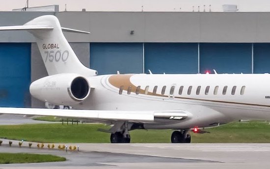 Global 7500 Business Jet Certified by European Aviation Safety Agency