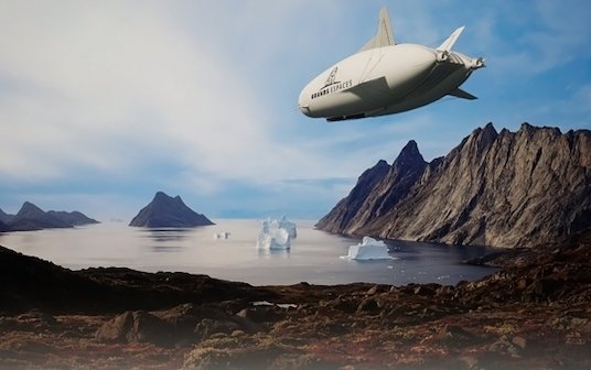 Grands Espaces reserves Airlander 10 aircraft for experiential travel to the Arctic