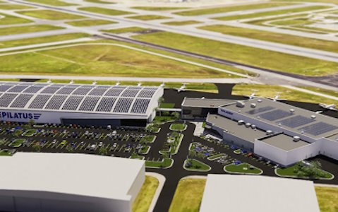 Groundbreaking ceremony for Pilatus&rsquo; new flagship U.S. facility in Sarasota, Florida
