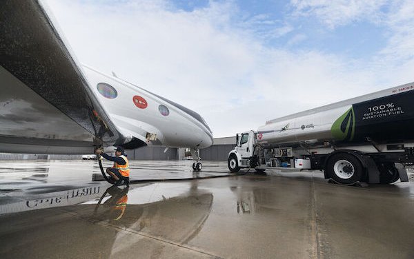 Gulfstream completes World&rsquo; first Trans-Atlantic flight on 100% SAF