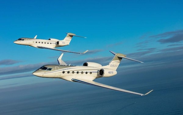 Gulfstream G500 and G600 exceed 100,000 flight hours