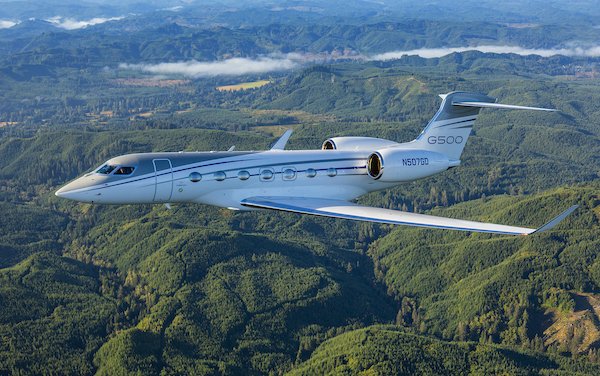 Gulfstream G500 German debut at AERO Friedrichshafen