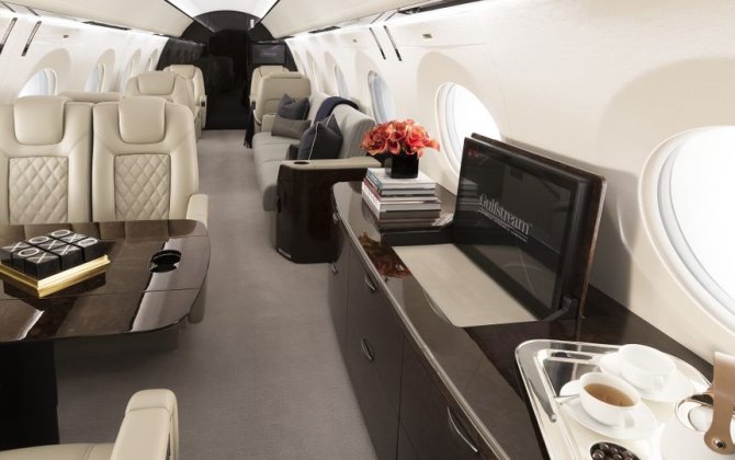 Gulfstream unveils all-new G500 interior