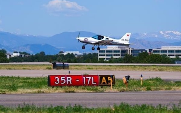 H55 demonstrates high-density altitude electric flight in Colorado, showcasing aircraft performance in extreme conditions 