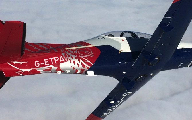 Handover of the First PC-21 to QinetiQ