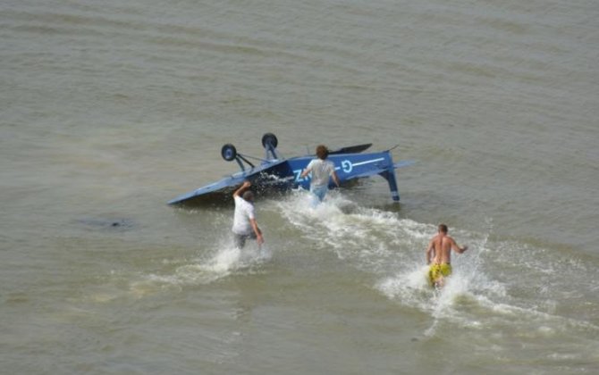 Herne Bay airshow crash: quick-witted spectators dash into sea to save pilot