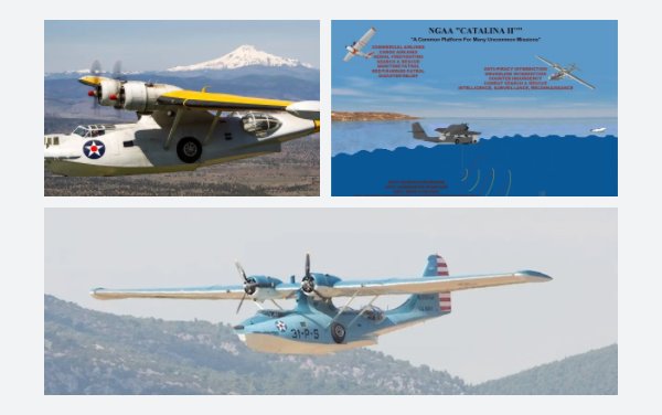 Iconic Catalina amphibious flying boat to be resurrected as new production transport category turboprop  
