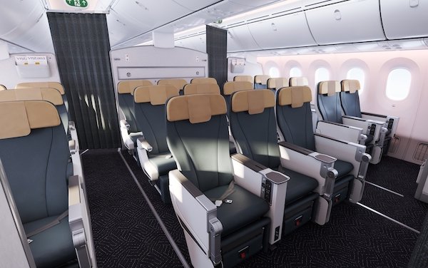 India first Boeing 787-9 for Vistara equipped by Recaro Aircraft Seating