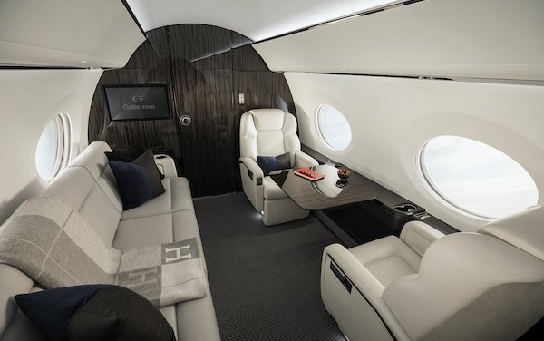  International Yacht & Aviation Award for excellence in cabin design - Gulfstream G500