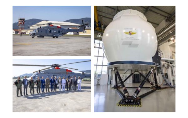 Italian Navy NH90 helicopter deliveries complete mission simulation centre established at Maristaeli Luni Base