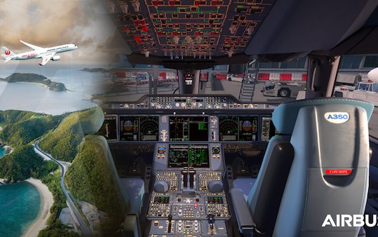 Japan Airlines signs for A350 Virtual Procedure Trainer
