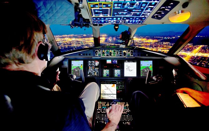 Jet Aviation develops STC to replace cockpit displays with DU-875 LCD units