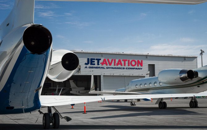 Jet Aviation performs two C-Checks in tandem on Gulfstream GVs in Dubai