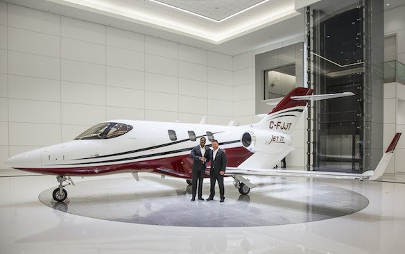 Jet It global expansion to Canada - delivery of first aircraft