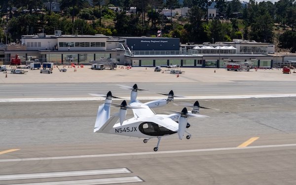 Joby achieves the first piloted eVTOL air taxi flight between two public airports