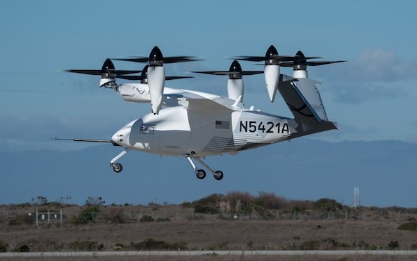 Joby celebrates first flight of turbine electric demonstrator aircraft