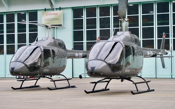 Karen Helicopter Services takes delivery of two Bell 505s