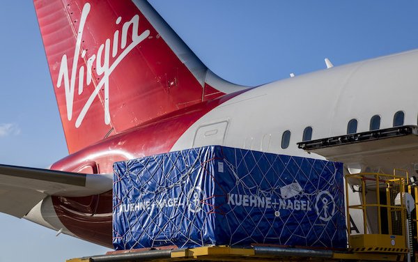 Kuehne+Nagel delivered world&rsquo;s first transatlantic shipment transported on a 100% SAF powered flight