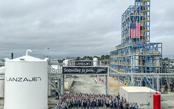 LanzaJet celebrates grand opening of World first ethanol to sustainable aviation fuel production facility 