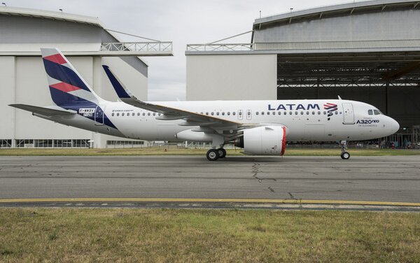LATAM selects Pratt & Whitney GTF engines to power up to 146 Airbus A320neo 