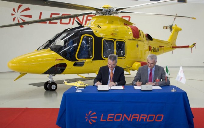 Leonardo and AAROI-EMAC sign agreement on helicopter emergency medical service