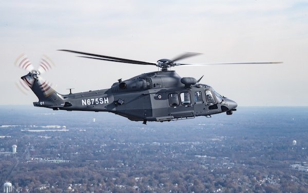 Leonardo & Boeing deliver first four MH-139A helicopters to U.S. Air Force