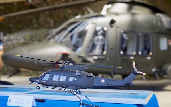 Leonardo delivers its first AW169 basic training helicopter to the Italian Army