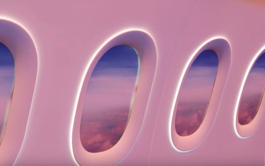 Lighting to reduce jet lag of multi-timezone flights to increase passenger well-being