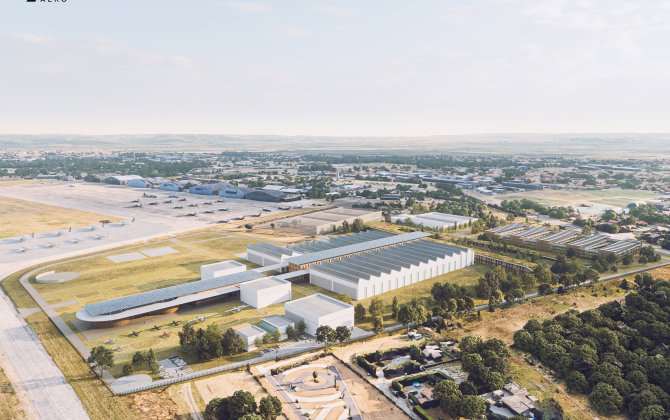 Low-carbon aviation is speeding up: construction of AURA factory at Toulouse-Francazal airport