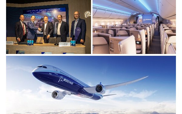 Lufthansa Technik and Boeing sign license agreement for 787 Dreamliner cabin modifications