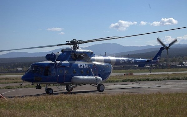 Mi-171 helicopter with the VK-2500-03 engines certified in China
