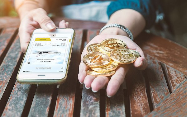 Nearly 40% of private jet flights now fueled by crypto payments - JETFINDER at the charge