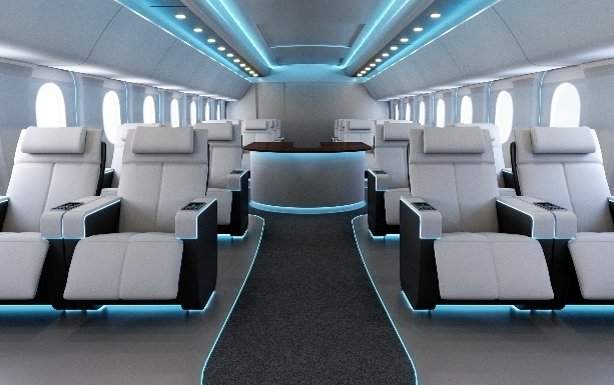 New Ambient Lighting for Aircraft Cabins introduced by Astronics