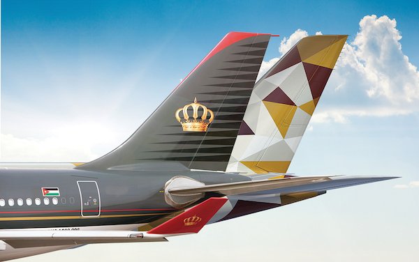 New Codeshare Partnership announced between Etihad Airways and Royal Jordanian