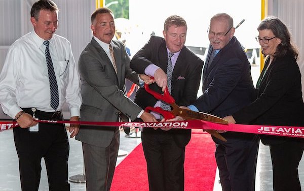 New Jet Aviation Teterboro hangar and renovated FBO are open!