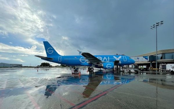 New livery for U.S. based Global Crossing Airlines by J&C Aero