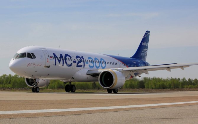 New MC-21-300 commercial airliner has completed maiden flight