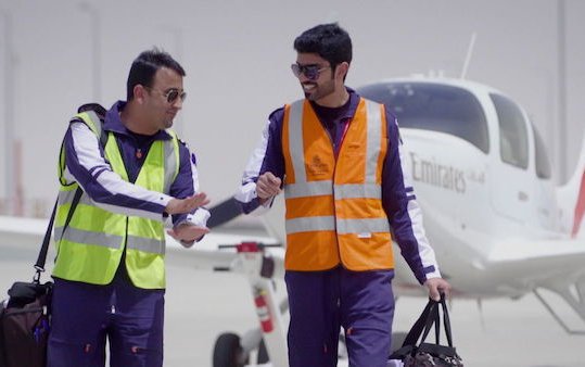 New milestone for Emirates Flight Training Academy - Flying solo