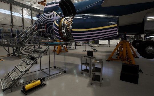 Next generation mechanics training using VR