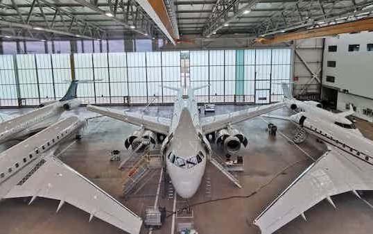 Nomad Technics completes first A-checks on an Airbus A319ACJ