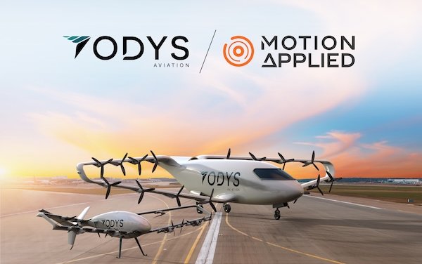 Odys Aviation and Motion Applied announce engineering collaboration to deliver flight-ready hybrid-electric propulsion