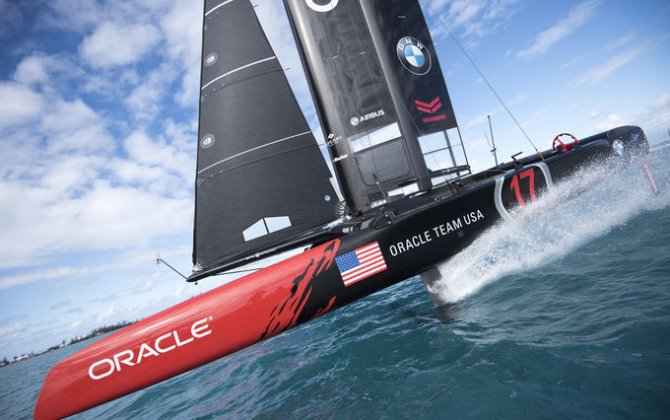ORACLE TEAM USA and Airbus: warming up for the final race