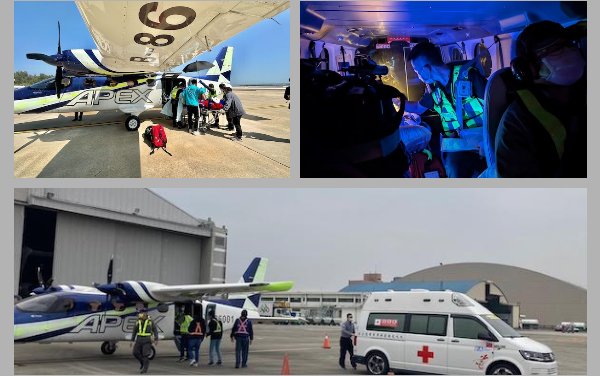 P2012 MEDEVAC in Taiwan: year 2023 summary of medical operations 