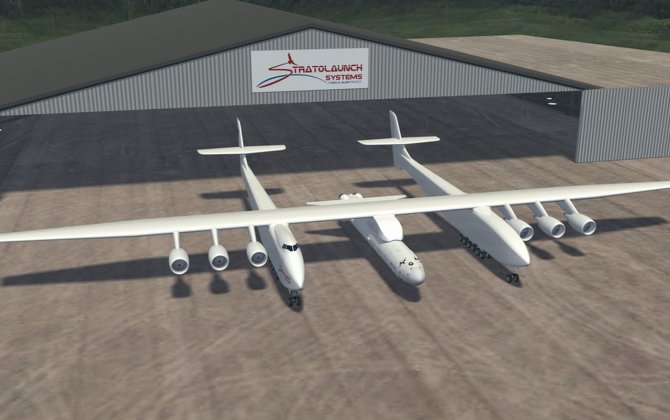 Paul Allen's space company nears debut of world's biggest plane